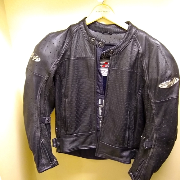 Joe Rocket Leather Motorcycle Jacket